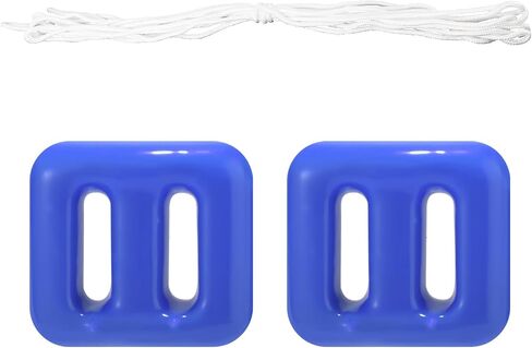 2pcs Pool Fountain Anchor Replacements, Pool Float Weight Anchor with 16.4ft Rope 150g Anchors Weight for Floats (Blue) in Kuwait