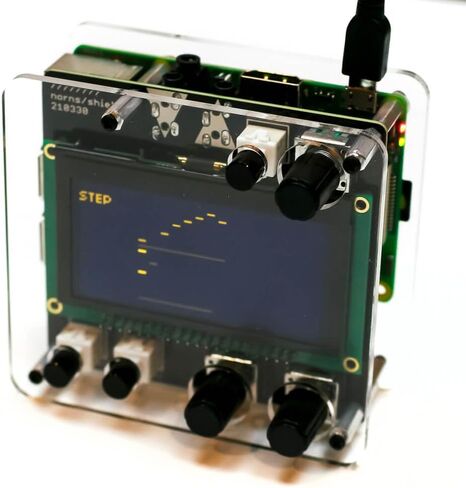 Monome Norns Shield DIY Kit - Portable Sound Computer with Acrylic Case in Kuwait