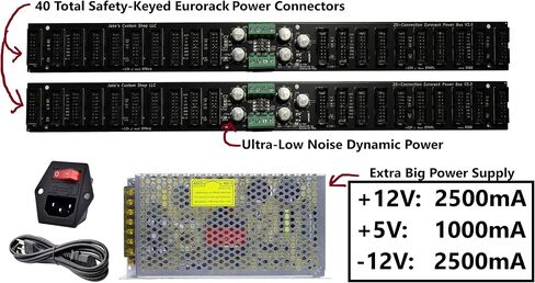 Eurorack Power Kit with 2x Power Bus and AC/DC Power Supply in Kuwait