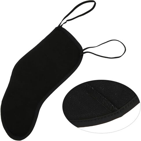Violin Shoulder Rest for Violin 4/4, 3/4 Violin Chin Rest Pad, Soft Shoulder Rest Violin, Musical Instrument Accessory Protector for Violins Enthusiasts, 11.5x19cm, Black in Kuwait