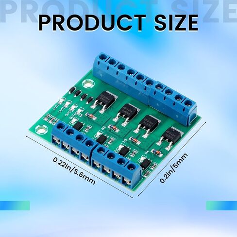 وحدة MOSFET MOSFET Switch وحدة محرك 4 قنوات أكسيد معدني أشباه الموصلات ترانزستور التأثير الميداني 400 وات تيار مستمر 3.7-27 فولت 10 أمبير لوحة تحكم التبديل الإلكترونية ذات الطاقة الكبيرة in Kuwait