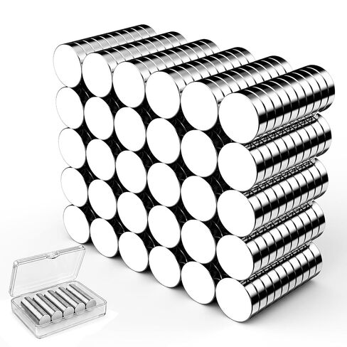 50Pcs Magnets for Crafts,5 Different Sizes Small Rare Earth Magnets,Mini Tiny Strong Round Neodymium Magnet for 3D Printing Refrigerator,Whiteboard,DIY,Office,School and Home Kitchen in Saudi Arabia