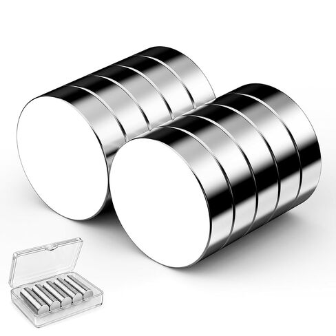 50Pcs Magnets for Crafts,5 Different Sizes Small Rare Earth Magnets,Mini Tiny Strong Round Neodymium Magnet for 3D Printing Refrigerator,Whiteboard,DIY,Office,School and Home Kitchen in Saudi Arabia
