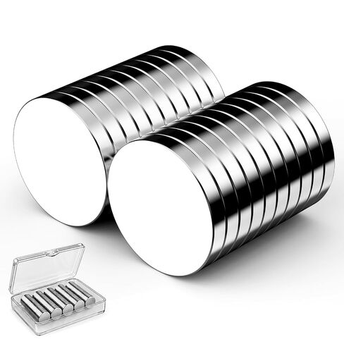 50Pcs Magnets for Crafts,5 Different Sizes Small Rare Earth Magnets,Mini Tiny Strong Round Neodymium Magnet for 3D Printing Refrigerator,Whiteboard,DIY,Office,School and Home Kitchen in Saudi Arabia
