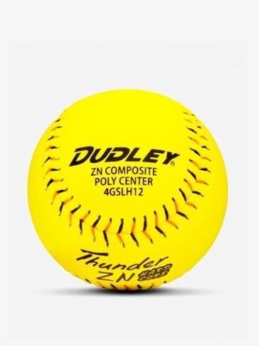 Dudley Thunder HARD CORE Slowpitch Softball 12" GSL Stamped – One Dozen: 4GSLH12 in Kuwait