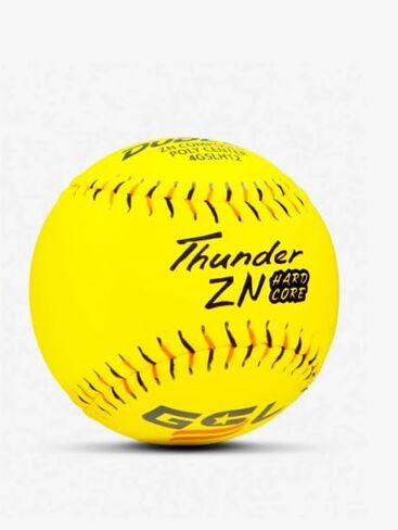 Dudley Thunder HARD CORE Slowpitch Softball 12" GSL Stamped – One Dozen: 4GSLH12 in Kuwait