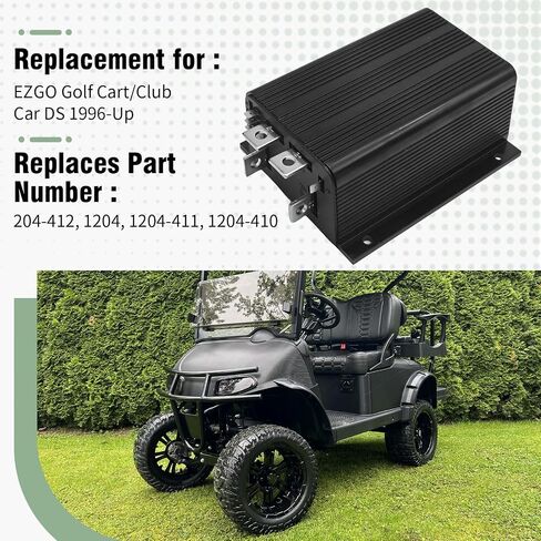 MDEOOSKY 1204-410 Golf Carts Motor Controller 48V 325A/300A/225A 5K-0Ω, Replacement for EZGO Golf Cart/Club Car DS 1996-Up, Replaces 1204-412 1204-411 101840201 in Kuwait
