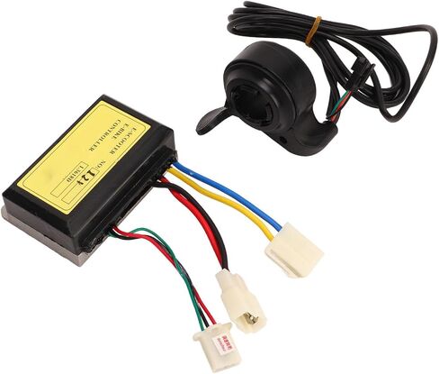 2PCS Set 12V 250W DC Motor Speed Controller and Thumb Throttle Kit for Scooter Cycle with B Motor Control Box Motorcycl Regulator Kit in Kuwait