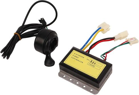 2PCS Set 12V 250W DC Motor Speed Controller and Thumb Throttle Kit for Scooter Cycle with B Motor Control Box Motorcycl Regulator Kit in Kuwait