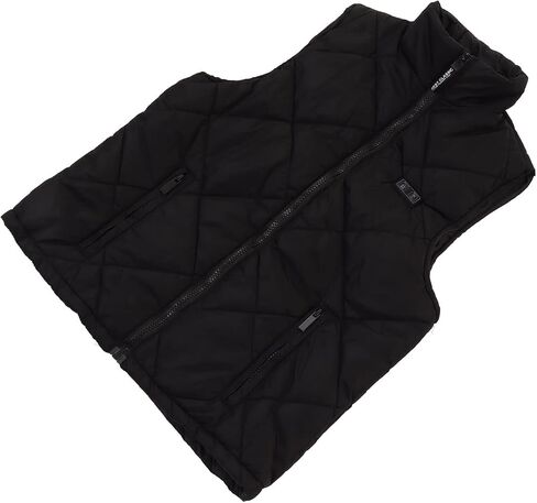 Kids Heated Vest, Carbon Fiber Infrared Smart Heating Windproof Collar for Outdoor Activities and Home Leisure (130cm) in Kuwait