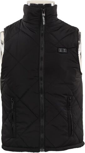 Kids Heated Vest, Carbon Fiber Infrared Smart Heating Windproof Collar for Outdoor Activities and Home Leisure (130cm) in Kuwait