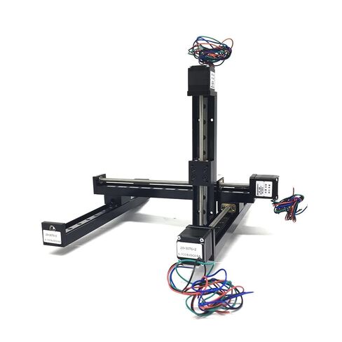 T-Type Sliding Table Rail Linear 50-300mm Stroke NEMA11 Stepper Motor Driver TB6600 Kit CNC Guide Axis(150mm with Driver,6mm Pitch) in Saudi Arabia