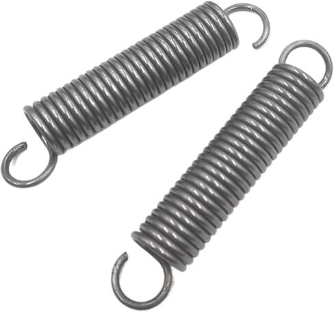 Small Dual Hook Tension Springs Spring Steel 2 x 22 x 150mm Wire Diameter 2mm OD 22mm Free Length 150mm 2 Pcs(2 x 22 x 150mm) in Saudi Arabia