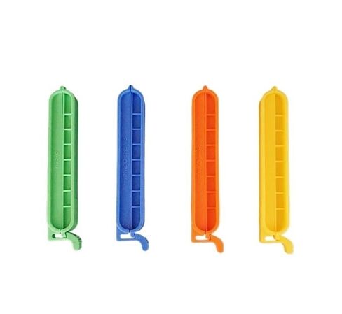 5Pcs Plastic Bag Sealing Clips, 40/60/80/100mm Universal Tubing Closure Clamps for Lab & Home Use(4cm) in Kuwait