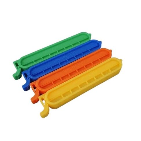 5Pcs Plastic Bag Sealing Clips, 40/60/80/100mm Universal Tubing Closure Clamps for Lab & Home Use(4cm) in Kuwait