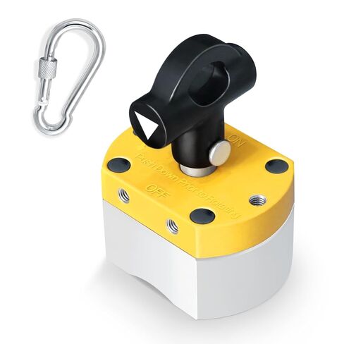 180 lbs ON/Off Switchable Magnet, Magnetic Welding Holder, Multipurpose Magnetic Base for Lifting, Handling, Metal Screening, Weld Positioning & Metal Salvage in Kuwait