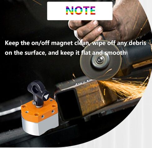 ON Off Switch Magnet 180lb - حامل لحام مغناطيسي متعدد الأغراض للرفع والتعامل، فحص المعادن، تحديد موضع اللحام، إنقاذ المعادن in Saudi Arabia
