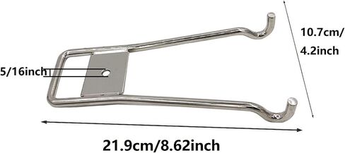 Jiayouy Cymbal Stand Gong Hook Mount Holder Metal Gong Stand Hook Percussion Hardware Accessories in Kuwait