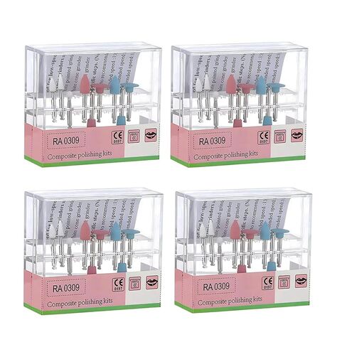 9Pcs/Set Dental Composite Polishing Kits RA0309 Used for Low Speed Contra Angle Kit (1) in Kuwait