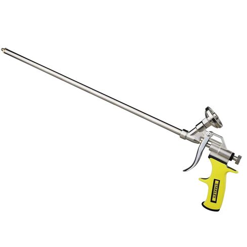 Stanley PRO-FG24 Foam Gun – High Precision Professional Grade 24" Applicator with Teflon Coated Basket, Metal Body & Extension Nozzles | For Expanding Insulation Foam | 1 Pack, 24 In in Kuwait