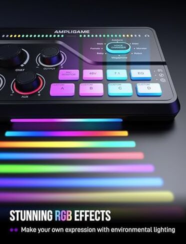 ميكروفون بودكاست FIFINE XLR/USB مع مجموعة خلاط صوت، ميكروفون كمبيوتر لتسجيل الاستوديو مع حزمة خلاط XLR، صوت محيطي 7.1، مراقبة سماعة الرأس، مغير صوت للألعاب (K688+SC8) in Kuwait