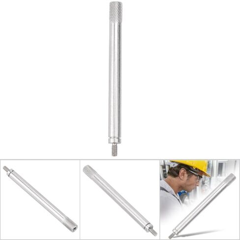 6 Pcs Dial Indicator Extension Rods – M2.5 Thread 5mm Diameter for Precision Measuring, 30-150mm Stainless Steel Replacement Stems in Kuwait