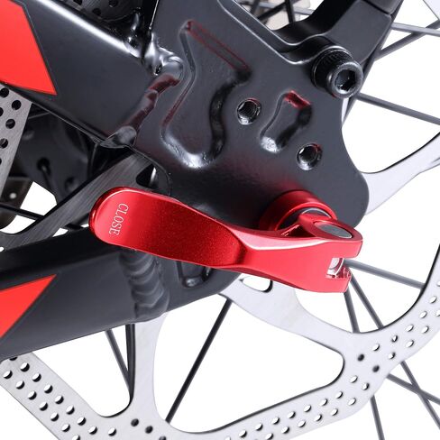 Wheel Hub Quick Release Skewer Set (Front & Rear) for MTB,1 Pair,Red in Kuwait