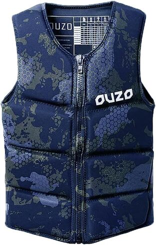 WYYHAA Mens Neoprene Wakesurf Impact Vest, Designed for Wake Surf and Skimboard, Great for Boating Rafting Surfing Buoyancy All Other Watersports Activities in Saudi Arabia