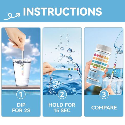 pH Test Strips 0-14, 175 Count Full Range pH 0-14 Test Paper for Urine Saliva Drinking Water Pool Aquarium Kombucha Soil Soap Making –Accurate Results in Seconds Litmus Paper Tester in Kuwait