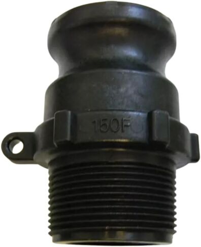 2 من محول بانجو بولي ذكر 1-1/4 بوصة - 1-1/4 بوصة ذكر NPT USA MADE 150F Farmer Bob's in Kuwait