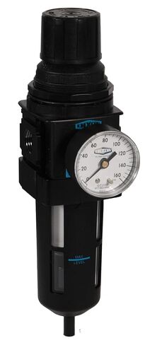 Dixon 1/2" Standard Filter/Reg, Auto, Metal Bowl w/Sight Glass, 165 SCFM (B28-04AGMB) in Kuwait