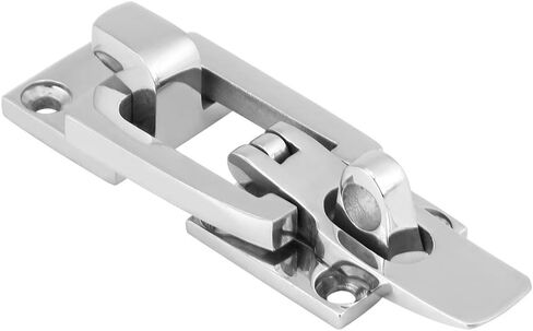 Slide Latch,Gate Bolt Lock, Sliding Door, Stainless Steel Marine Boat Locker Hatch Silver Clamp Fastener 70 28mm/3.0 1.1in in Kuwait