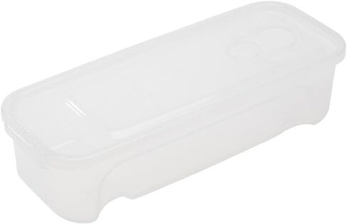 Microwave Pasta Cooker with Lid and Drain Holes for Cooking and Storage, PP Material Noodle Box for Kitchen and Dishwasher Safe Use in Kuwait