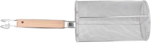 STAINLESS STEEL FINE MESH PASTA BASKET FOR COOKING NOODLES VEGETABLES AND MORE in Kuwait