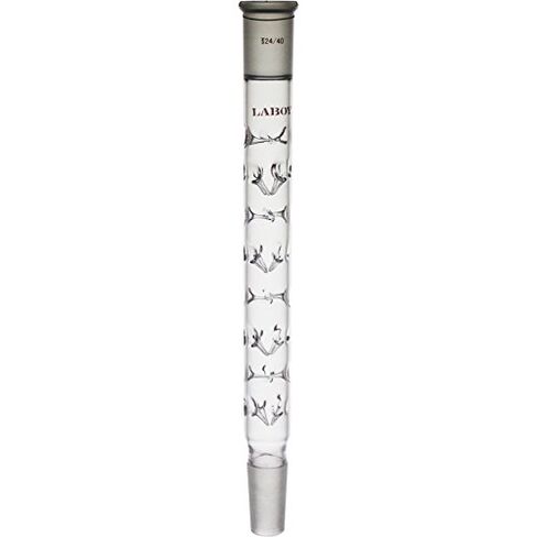 عمود التقطير المجزأ من Laboy Glass Vigreux، 150 مم، وصلات 24/40، مكثف Vigreux لمختبرات التدريس والبحث in Kuwait