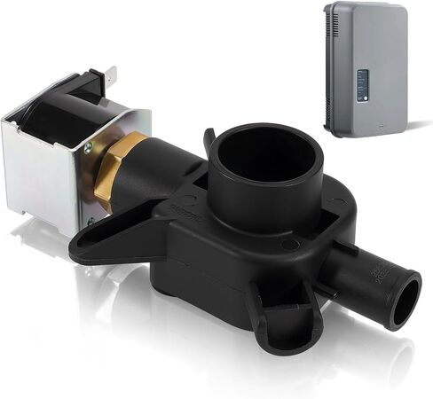 leaptrend Solenoid Drain Valve Compatible with Honeywell HM 750 Electrode Humidifier, DC 24V (Black) in Kuwait