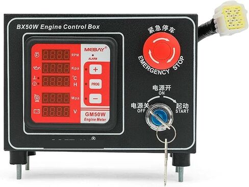 BX50W Pannel Board Water Pump Engine Digital Meter Generator Set Controller Box 1Pcs in Saudi Arabia