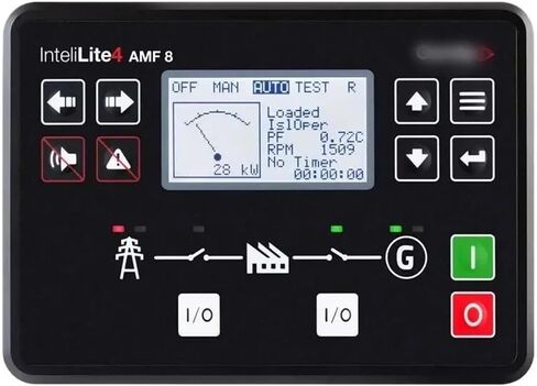 AMF9 AMF8 Generator Controller Auto Start Control Panel For Genset Parts 1Pcs(AMF8) in Saudi Arabia