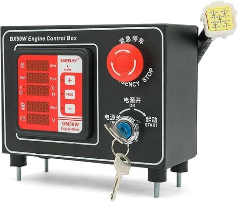 BX50W Pannel Board Water Pump Engine Digital Meter Generator Set Controller Box 1Pcs in Saudi Arabia