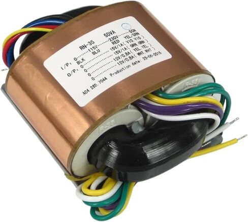 1PC 50VA 50W Audio R-Core 15V +12V for preamp AMP DAC in Kuwait