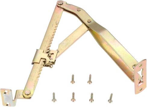 Iron Adjustable Folding Lifting Bracket Sofa Armrest Hinge Massage Table Lifter Furniture Hardware with Screws 331 * 250mm in Kuwait