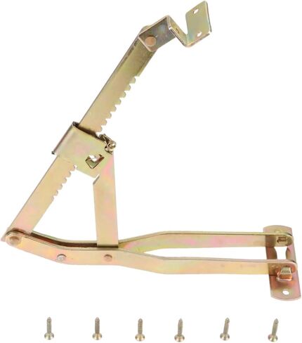 Iron Adjustable Folding Lifting Bracket Sofa Armrest Hinge Massage Table Lifter Furniture Hardware with Screws 331 * 250mm in Kuwait
