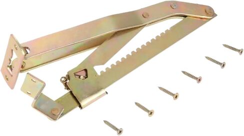 Iron Adjustable Folding Lifting Bracket Sofa Armrest Hinge Massage Table Lifter Furniture Hardware with Screws 331 * 250mm in Kuwait