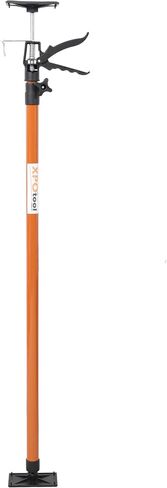 Steel Support Pole, Cabinet Jack, Drywall Support Rod, Adjustable 3rd Hand Kit for Cabinets, Crown Molding, Drywall and DIY Woodworking, 45 to 114 Inch, Pack of 2 with Carry Bag in Kuwait