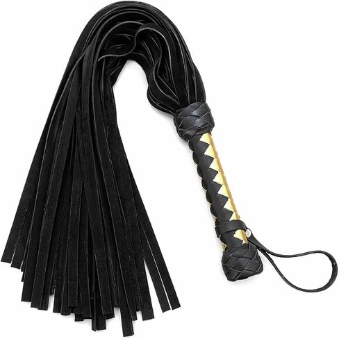 لطيف من جلد الغزال الخيل Whip 25.6 " - أدوات ركوب الجلود الأصلية - سوط ناعم لرياضة الفروسية in Kuwait