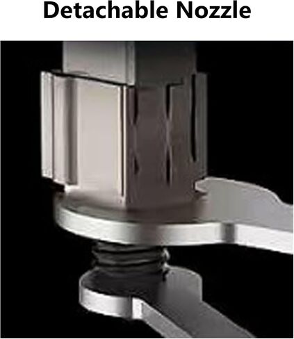 قطعتان مطورتان من السيراميك AD5M Hotend 0.4 مم للطابعة ثلاثية الأبعاد FLASHFORGE Adventurer 5M/Adventurer 5M Pro، طقم رأس الطباعة الطارد مع خرطوشة سخان الحرارة وثرمستور وفوهة فولاذية صلبة 0.4 مم in Kuwait