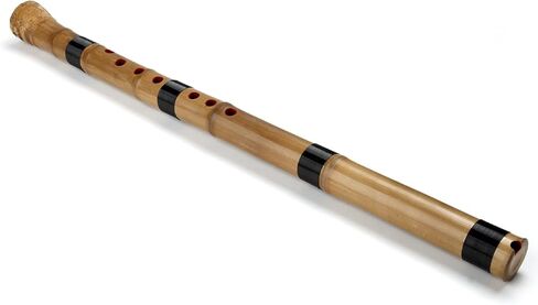Chinese Vertical Bamboo Flute Traditional Musical Instrument Professional Nan Xiao 8 Hole G Key (Right Hand (close)) in Kuwait