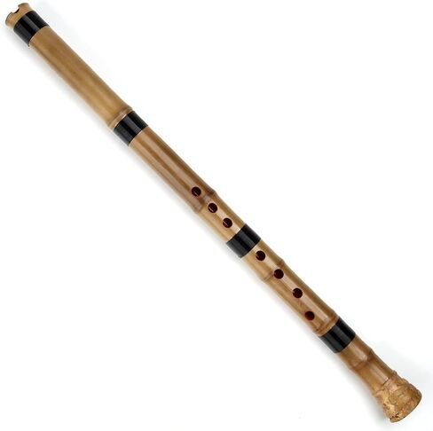 Chinese Vertical Bamboo Flute Traditional Musical Instrument Professional Nan Xiao 8 Hole G Key (Right Hand (close)) in Kuwait