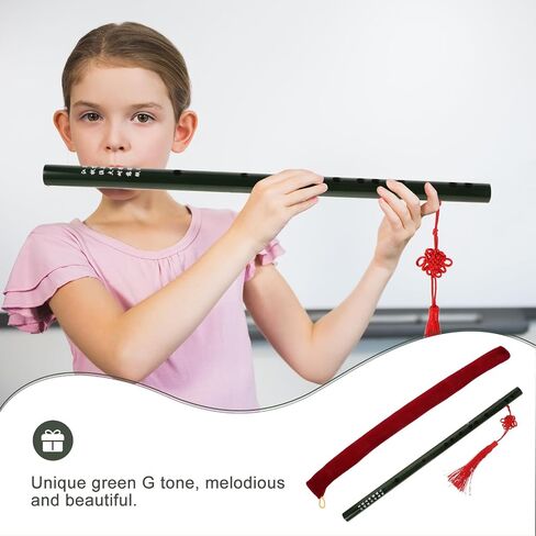 Zerodeko Traditional Chinese Style Long Instrument in G Pitch for Students and Adults, Portable Chinese Musical Instrument for Beginners in Kuwait