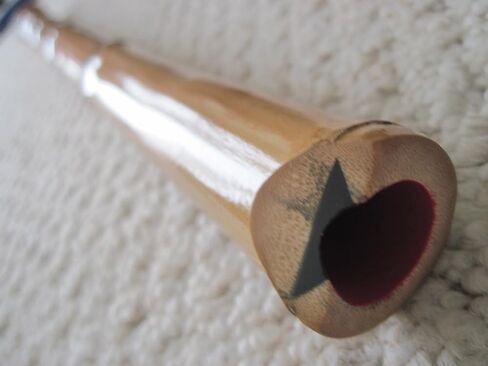 6 Hole Shakuhahci Dongxiao Bamboo Flute w. Root End Zen Instrument Good for C/D/F/G Key in Kuwait